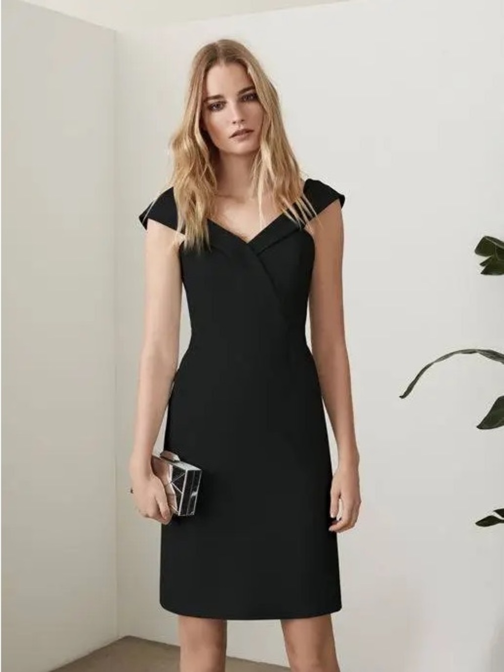 Reiss Haddi Off-the-Shoulder Dress